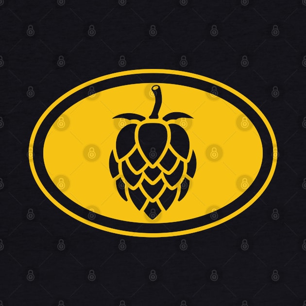 The Beer Hops (yellow) by dkdesigns27